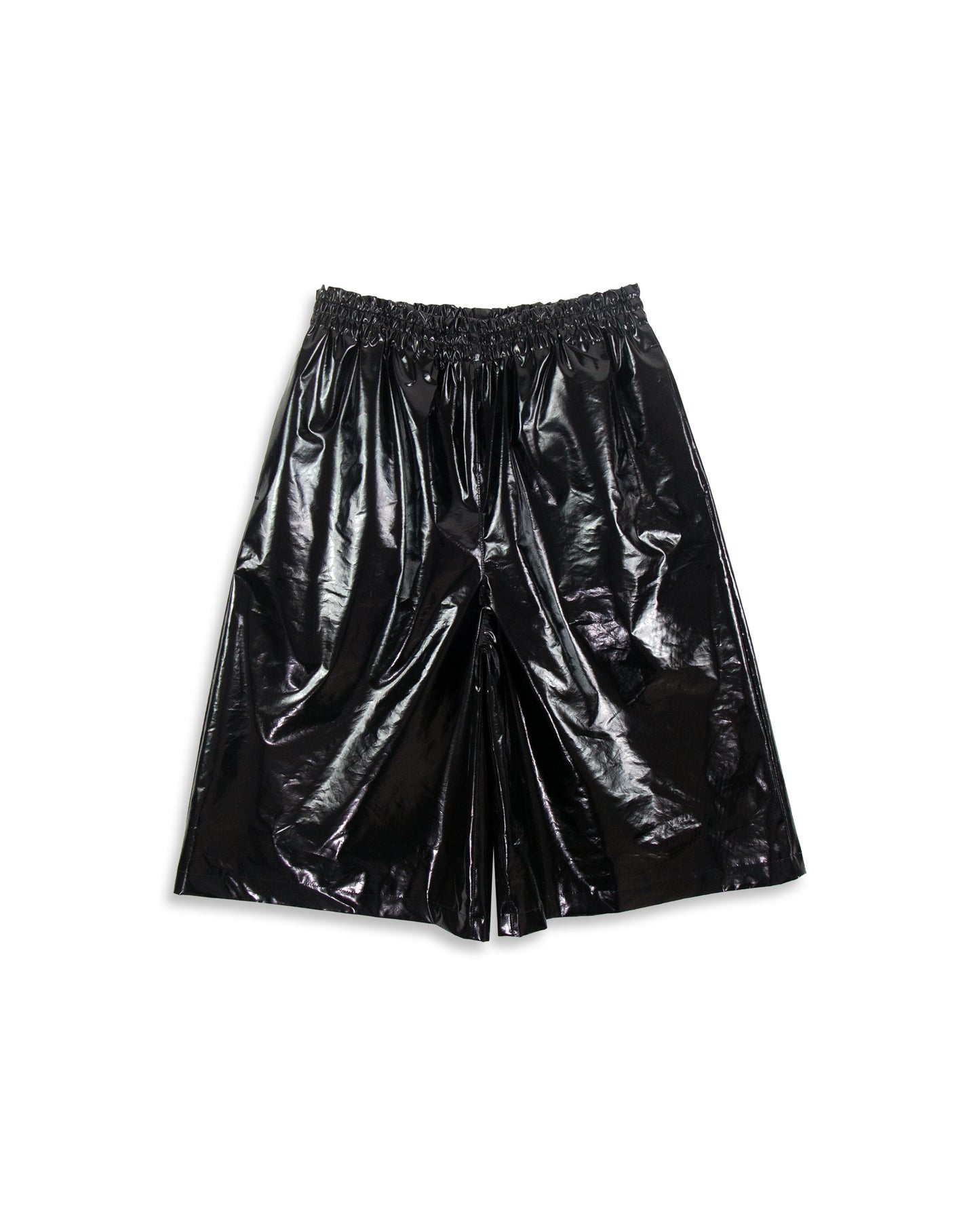 ELASTIC BAGGY SHORTS (BLACK)