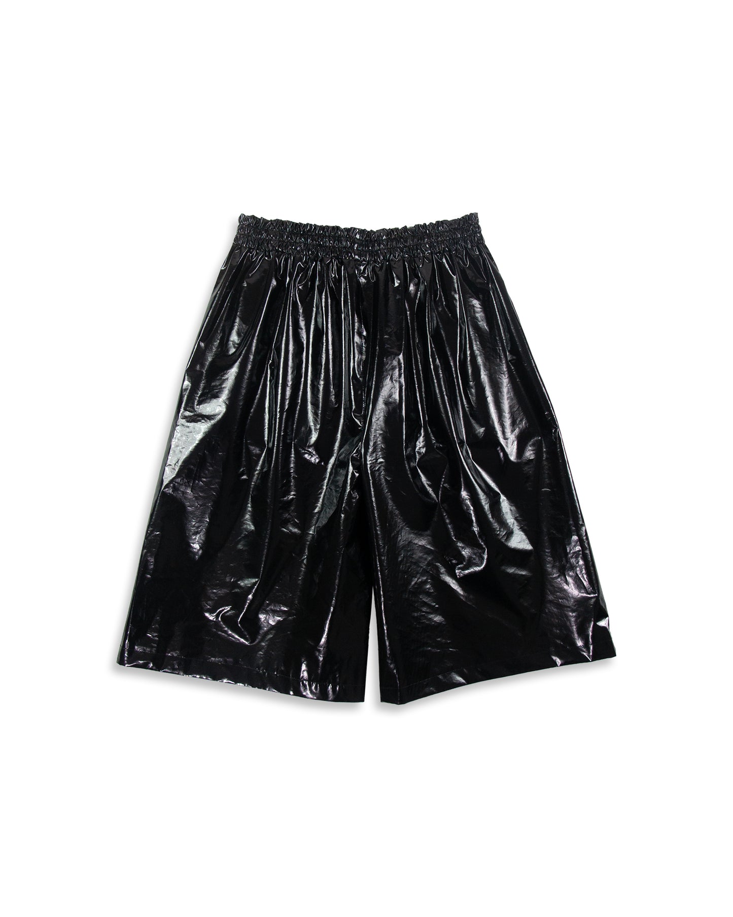ELASTIC BAGGY SHORTS (BLACK)