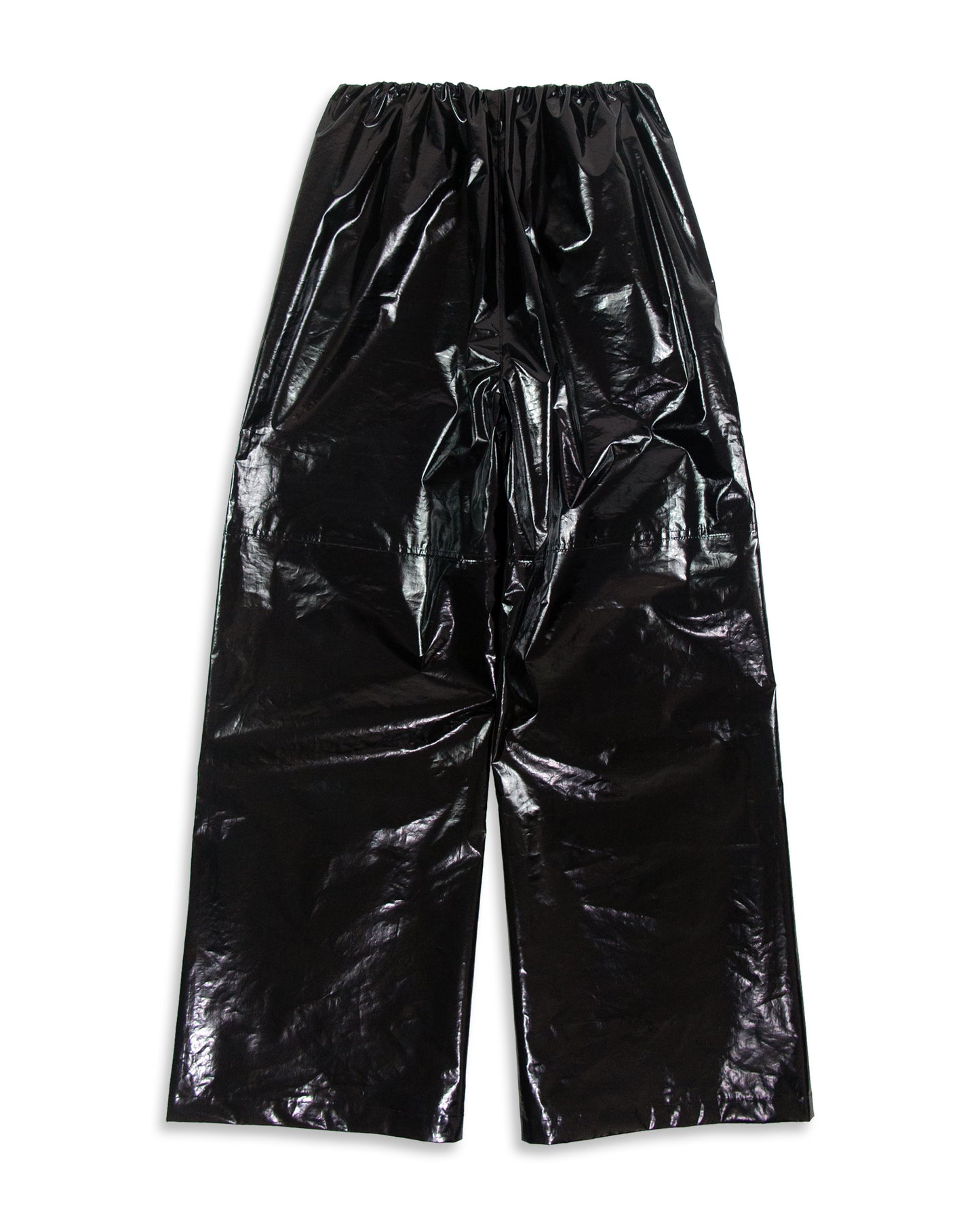 ELASTIC BAGGY TROUSERS (BLACK)