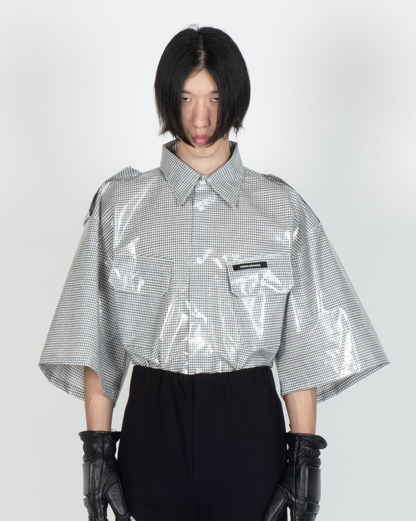 OFFICER SHIRT (PLAID)