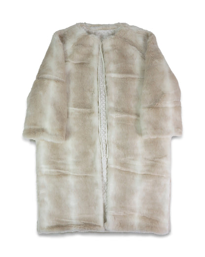 GOWN COAT (OFF-WHITE)