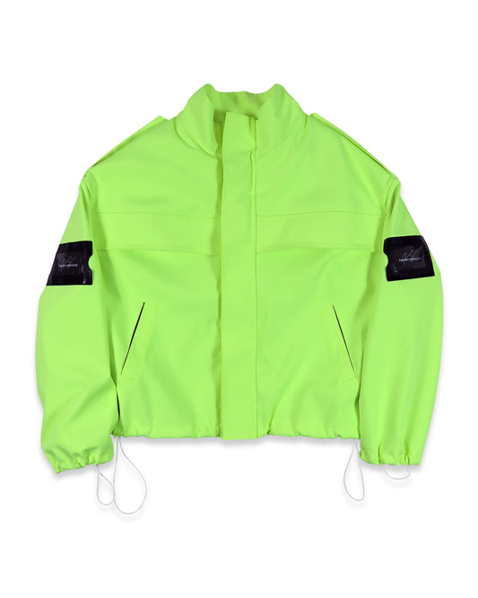 OFFICER JACKET (NEON GREEN)