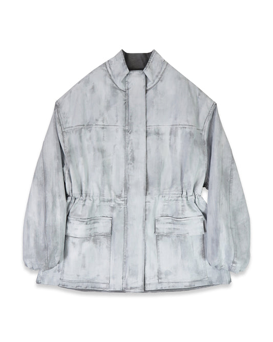 PAINT PARKA (WHITE)