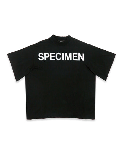 SPECIMEN T-SHIRT (BLACK)
