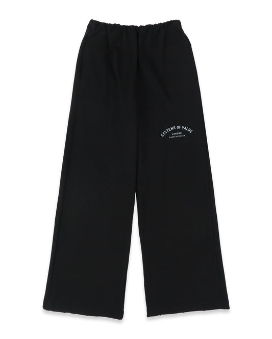 SYSTEMS SWEATPANTS (BLACK)