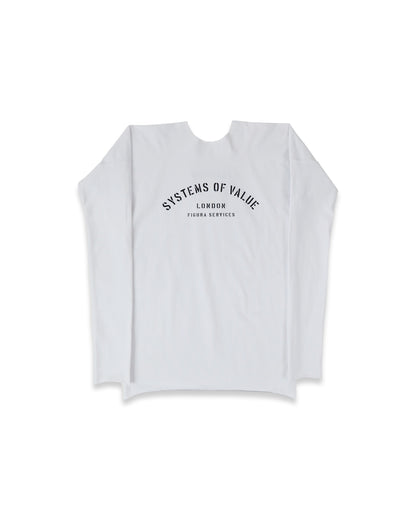 SYSTEMS FITTED T-SHIRT (WHITE)