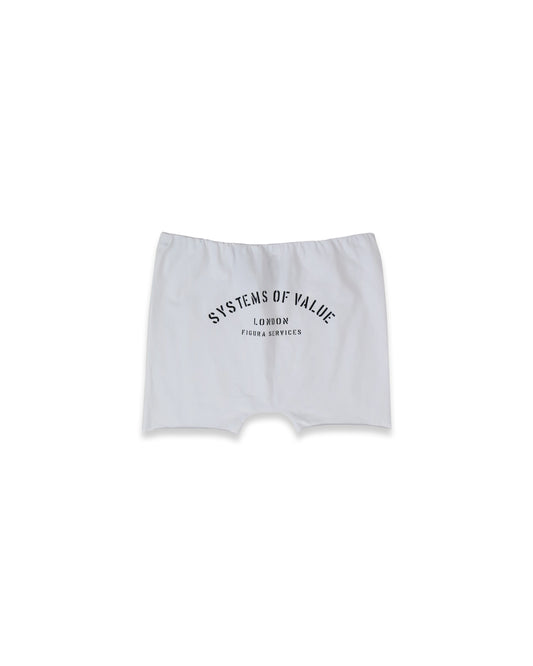 BOY SHORTS (WHITE)