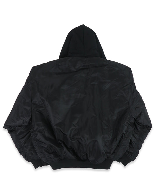 UTILITY BOMBER JACKET (BLACK)