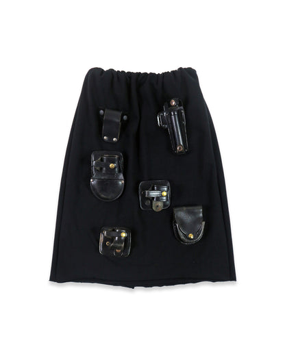 UTILITY SKIRT (BLACK)