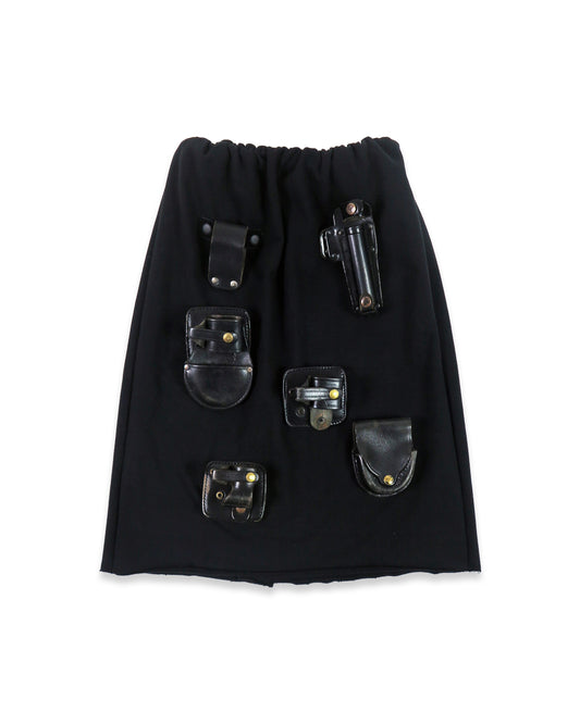 UTILITY SKIRT (BLACK)