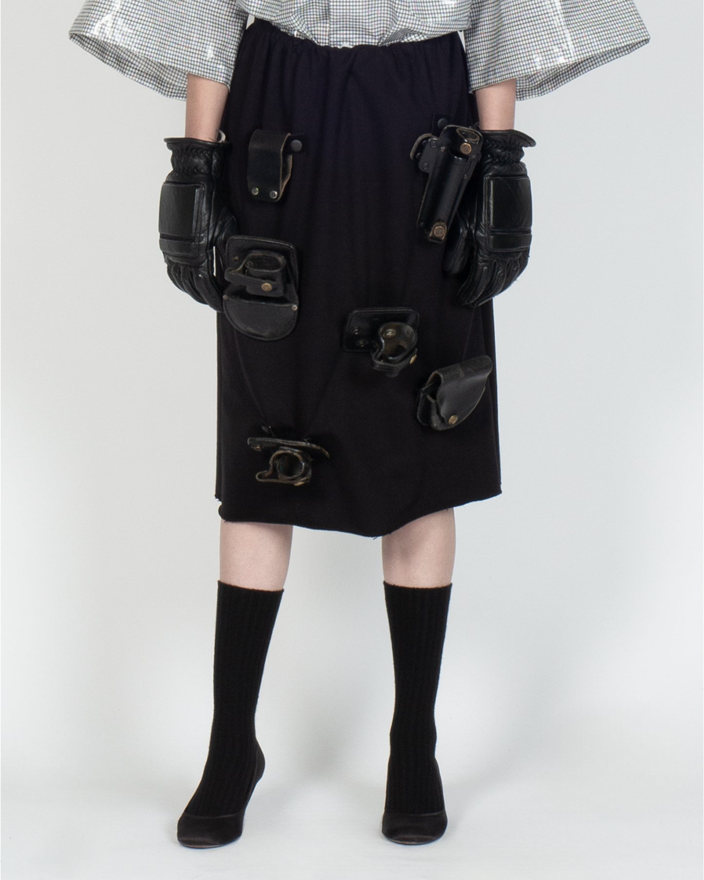 UTILITY SKIRT (BLACK)