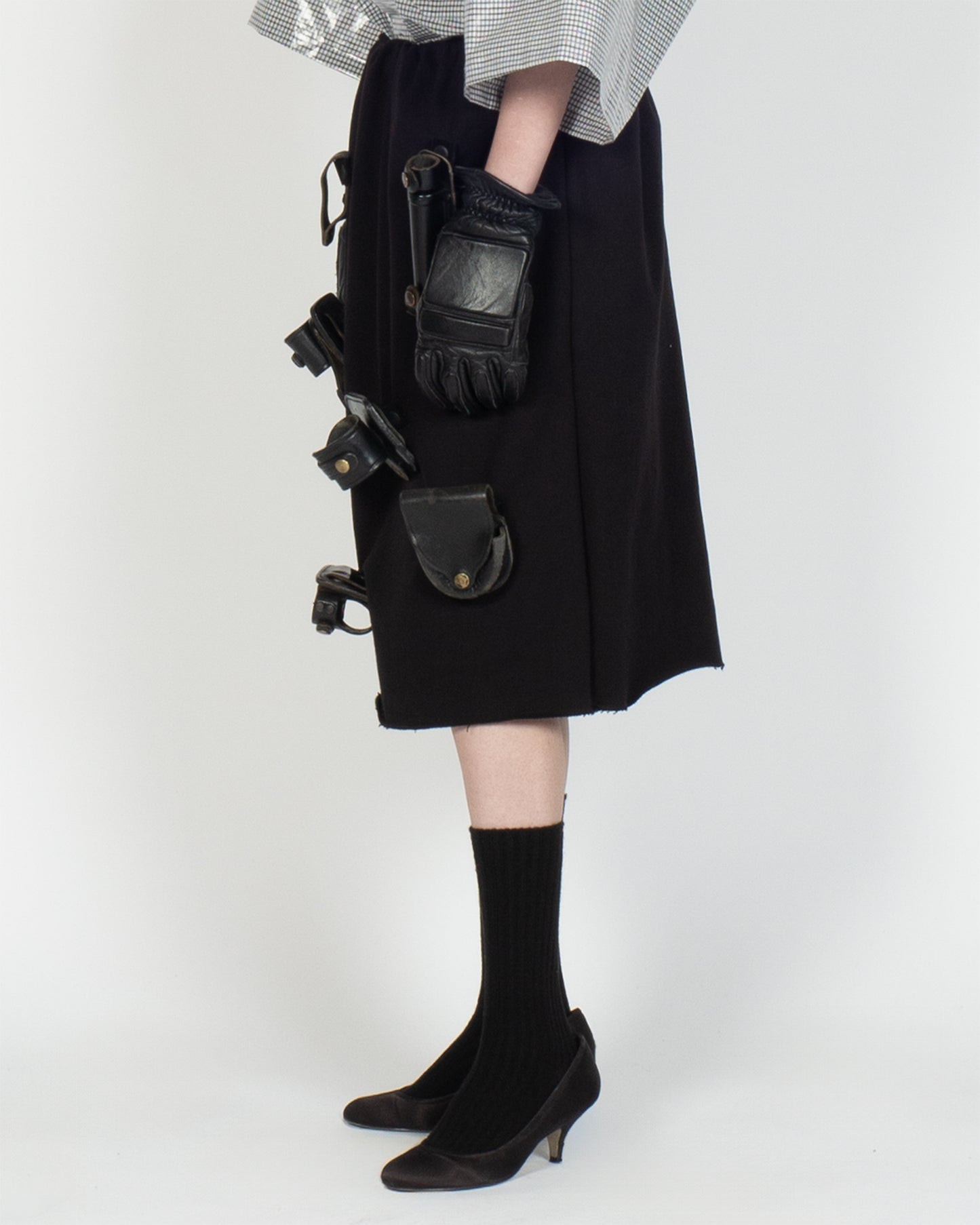 UTILITY SKIRT (BLACK)